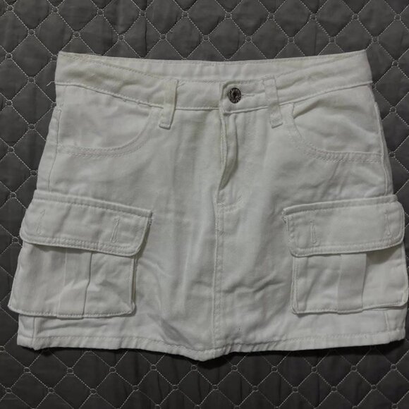 Dresses & Skirts - White Mini Skirt